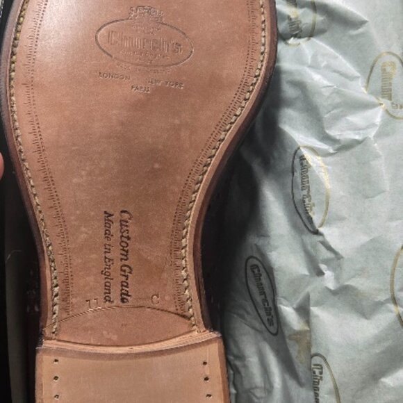 NIB Churches of London Laceups Size 11 main image 7